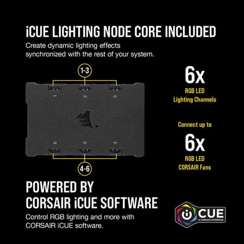 Corsair ICUE QL140 RGB White Cabinet Fan (Dual Pack)